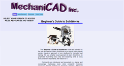 Desktop Screenshot of mechanicad.com